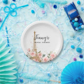 Frans / Parijs thema party paper borden Papieren Bordje (Feest)