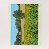 Frans platteland legpuzzel (Verticaal)