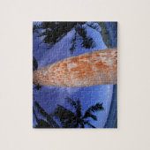 Frans-Polynesië, Bora Bora, Palmbomen Legpuzzel (Verticaal)