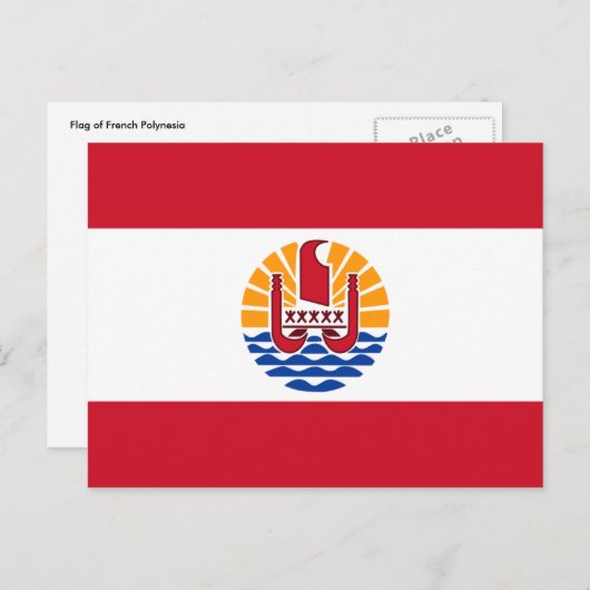 frans polynesië briefkaart (Voorkant / Achterkant)