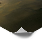 Frans-Polynesië, Moorea. Koekbaai. Cruiseschip 2 Poster (Hoek)