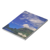 Frans-Polynesië, Moorea. Koekbaai. Cruiseschip 3 Notitieblok (Gedraaid)