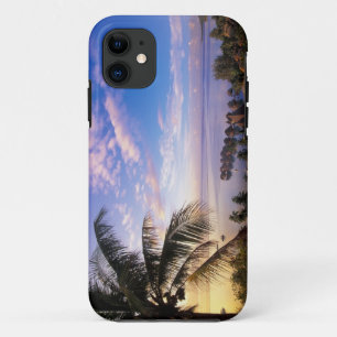 Frans-Polynesië, Moorea. Uitzicht op de Baie de iPhone 11 Hoesje