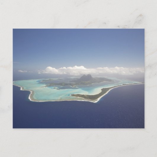 Frans-Polynesië, Tahiti, Bora Bora. De Briefkaart (Voorkant)