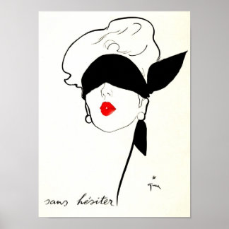  Frans Poster Blindfolded Voman