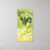 Frans Poster c1885 Canvas Afdruk (Voorkant)