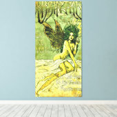 Frans Poster c1885 Canvas Afdruk (Insitu (Houten vloer))