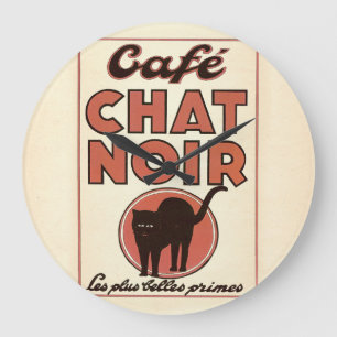  frans poster "Café chat noir" Grote Klok