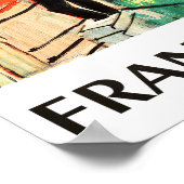 Frans Poster van het vintonijnreizen (Hoek)