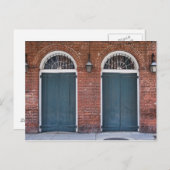 Frans Quarter Doorways Briefkaart (Voorkant / Achterkant)