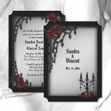 Frans Quarter Gothic Wedding Theme