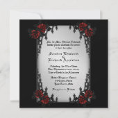 Frans Quarter Iron Gothic Theme Weddenschap Kaart (Voorkant)