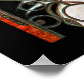 Frans Quarter Jazz Cat Poster (Hoek)