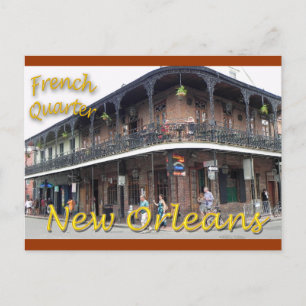 Frans Quarter New Orleans Briefkaart