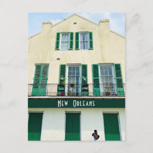 Frans Quarter New Orleans Briefkaart