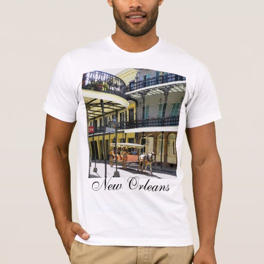 Frans Quarter New Orleans T-shirt (Voorkant)