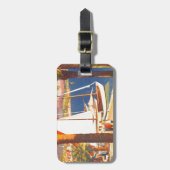  Frans reisbureau Cote D'Azur Bagagelabel (Voorkant verticaal)