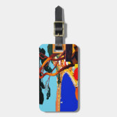 Frans reisbureau Cote D'Azur Bagagelabel (Voorkant verticaal)