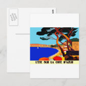  Frans reisbureau Cote D'Azur Briefkaart (Voorkant / Achterkant)