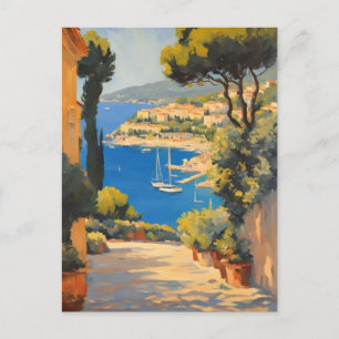  Frans reisbureau Cote D'Azur Briefkaart