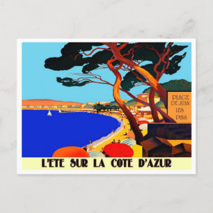 Frans reisbureau Cote D'Azur Feestdagenkaart