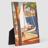  Frans reisbureau Cote D'Azur Fotoplaat (Zijkant)