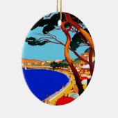  Frans reisbureau Cote D'Azur Keramisch Ornament (Rechts)