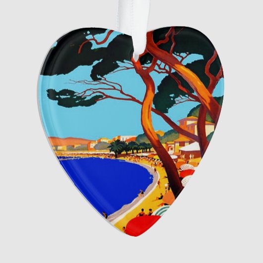  Frans reisbureau Cote D'Azur Ornament (voorkant)