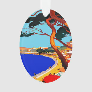  Frans reisbureau Cote D'Azur Ornament