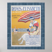  Frans reisbureau Poster (Voorkant)