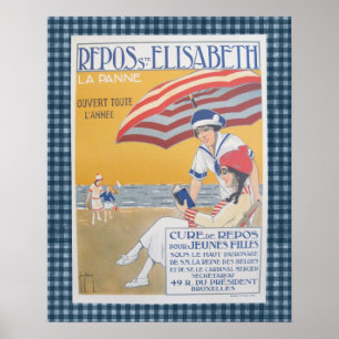 Frans reisbureau Poster