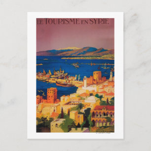 Frans reisposter, Toerisme in Syrië Briefkaart