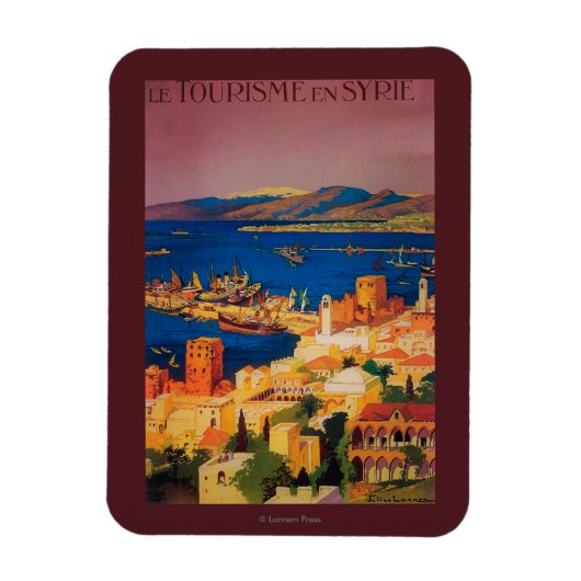 Frans reisposter, Toerisme in Syrië Magneet (Verticaal)