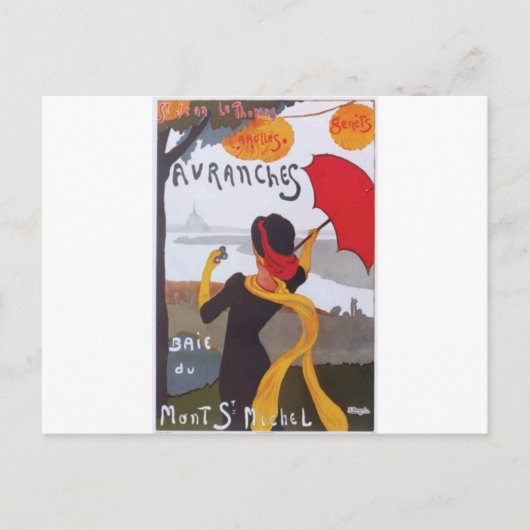  Frans reisvisum 1910 Briefkaart (Voorkant)