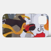  Frans reisvisum 1910 Case-Mate iPhone Case (Achterkant (horizontaal))