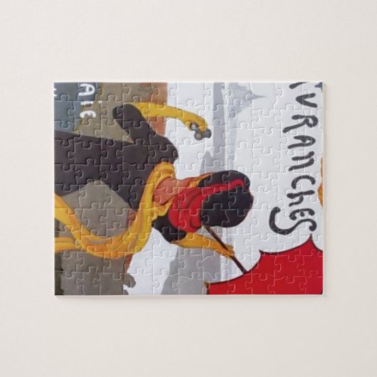 Frans reisvisum 1910 Legpuzzel (Horizontaal)