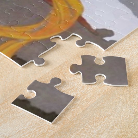 Frans reisvisum 1910 Legpuzzel (Zijkant)