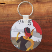  Frans reisvisum 1910 Sleutelhanger (Voorkant)