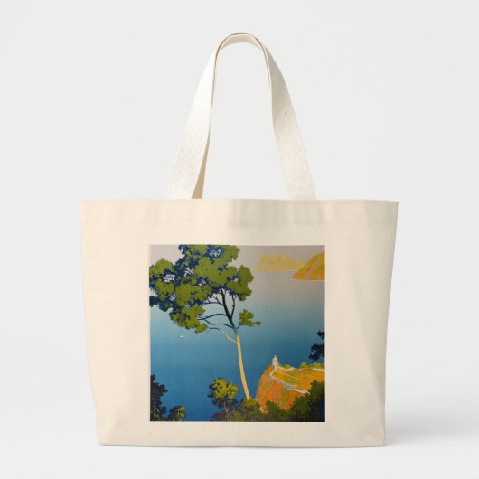  Frans reizen Balearen Grote Tote Bag (Voorkant)