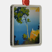 Frans reizen Balearen Metalen Ornament (Rechts)