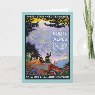 Frans Reizen Poster Kunst Kaart