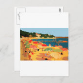  Frans Riviera Beach Briefkaart (Voorkant / Achterkant)