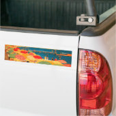  Frans Riviera Beach Bumpersticker (Op Truck)