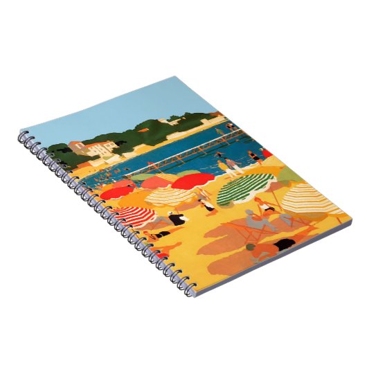Frans Riviera Beach Notitieboek (Rechterzijde)