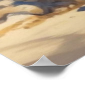 Frans Riviera Beach Poster (Hoek)