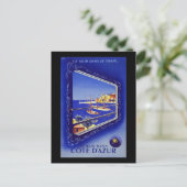 Frans Riviera Cote D'Azur Briefkaart (Staand voorkant)