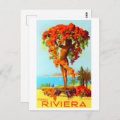Frans Riviera France vintage Briefkaart (Voorkant / Achterkant)