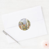 Frans Riviera Ronde Sticker (Envelop)