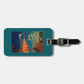 Frans Riviera Travel poster # 1 Bagagelabel (Voorkant horizontaal)