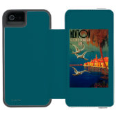 Frans Riviera Travel poster # 1 Incipio iPhone Portemonnee Hoesje (Agenda Open)